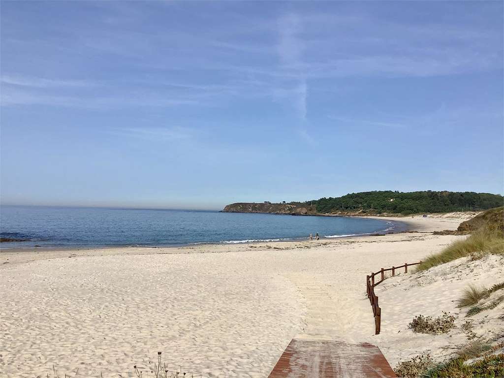Playa Pragueira en Sanxenxo
