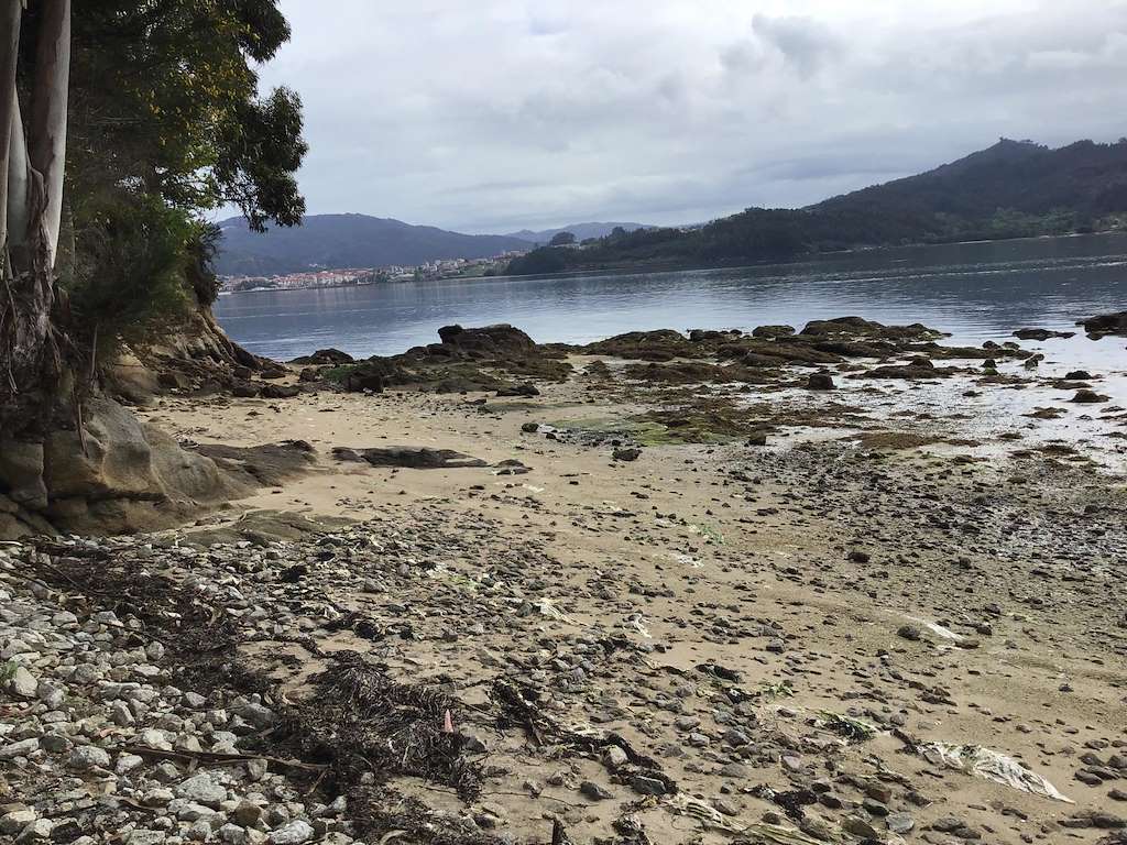 Playa Punta Cabalo en Vilaboa