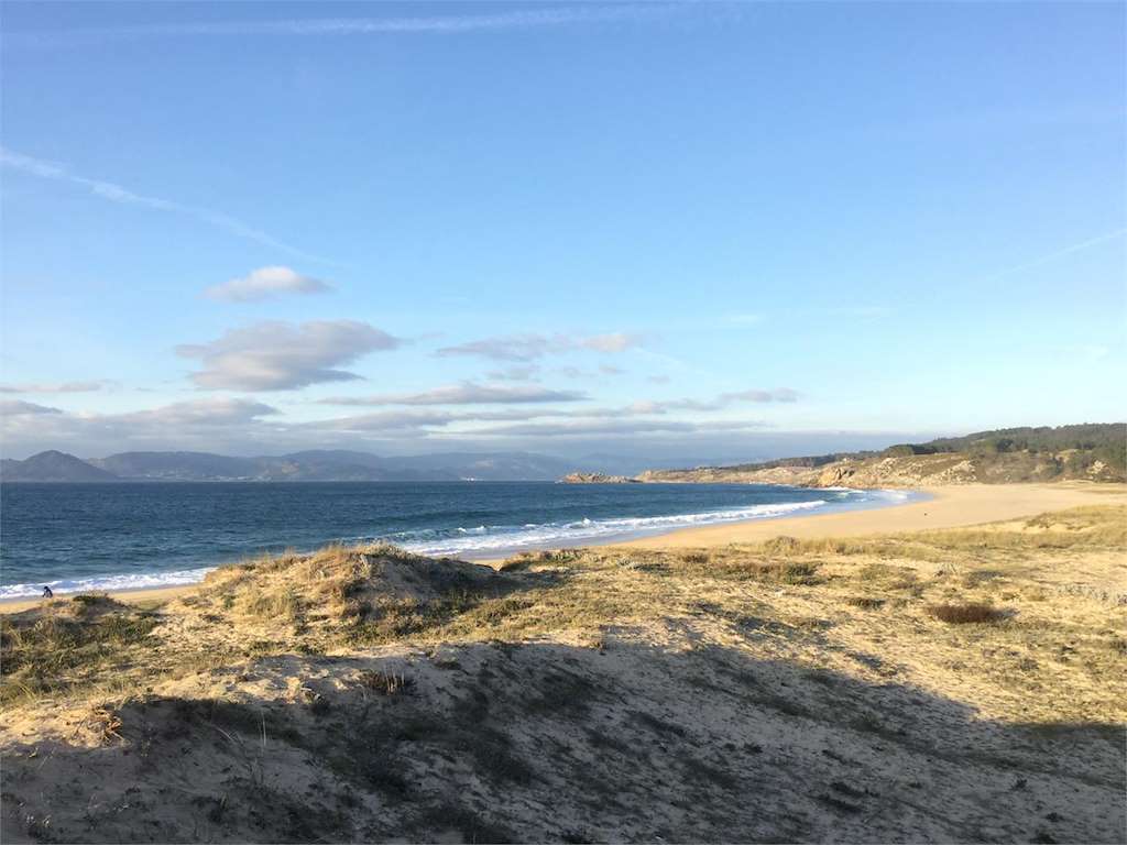 Playa Queiruga - As Seiras en O Porto do Son