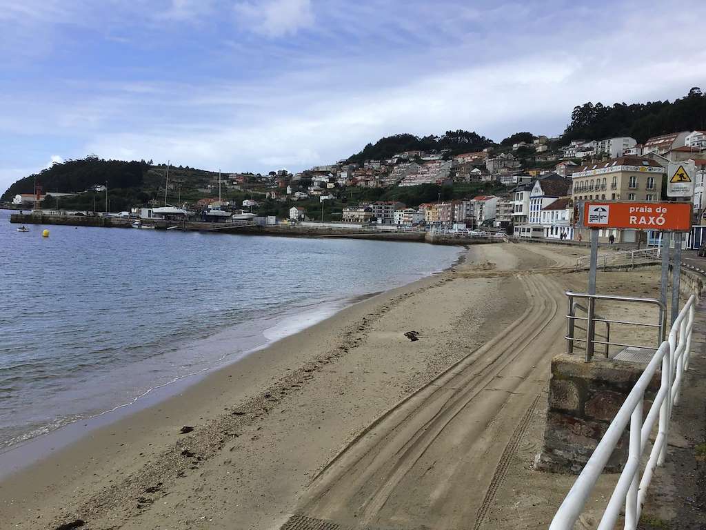 Playa Raxó en Poio