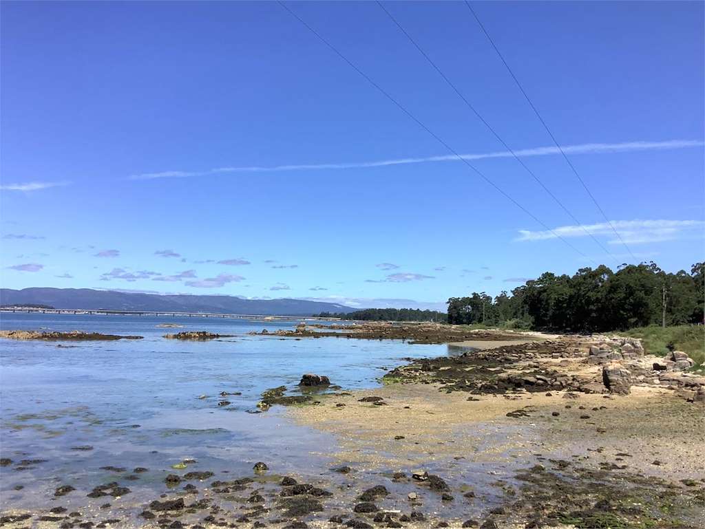 Playa Rego do Alcalde en Vilanova de Arousa