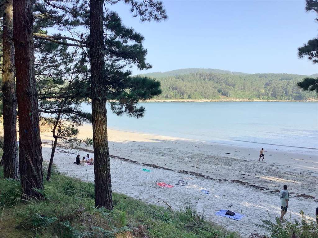 Playa Rego dos Coiros en Camariñas