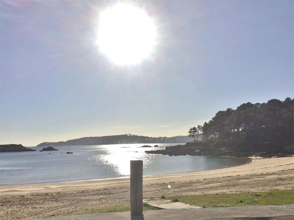 Playa Río Azor en Ribeira