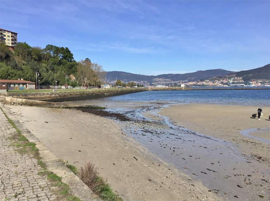 Playa Ríos de Fora en Vigo