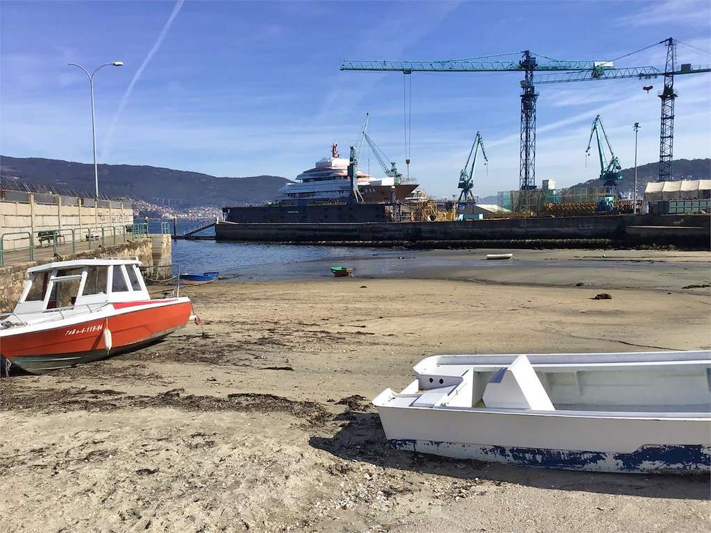 Playa Ríos Rampa en Vigo