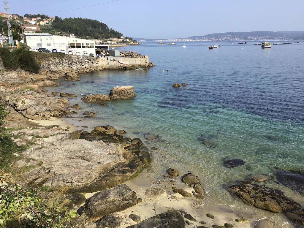 Playa Robaleira Grande en Bueu