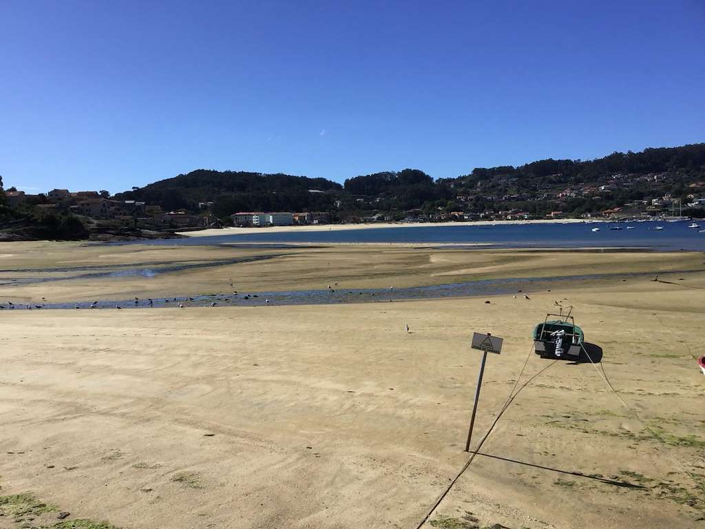 Playa San Cibrán en Cangas de Morrazo