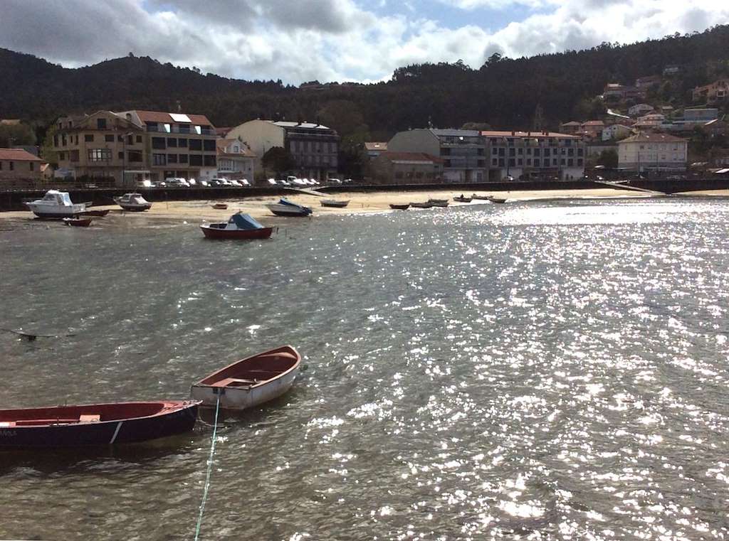 Playa San Cibrán en Cangas