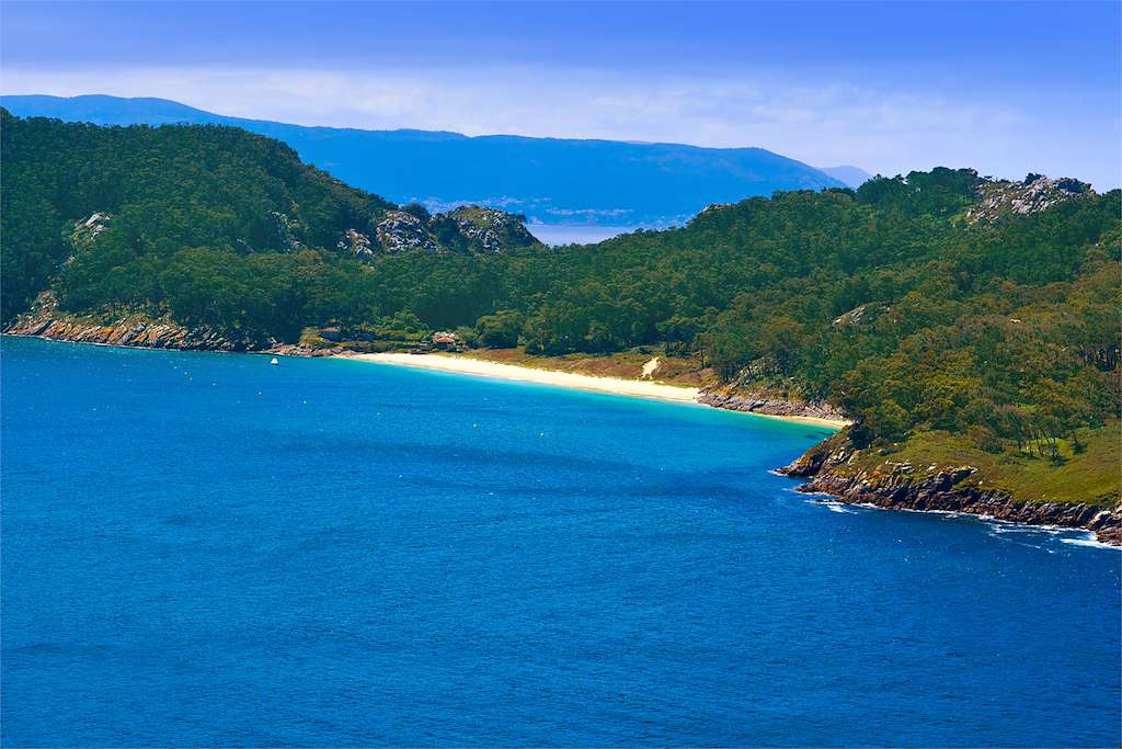 Playa San Martiño en Vigo