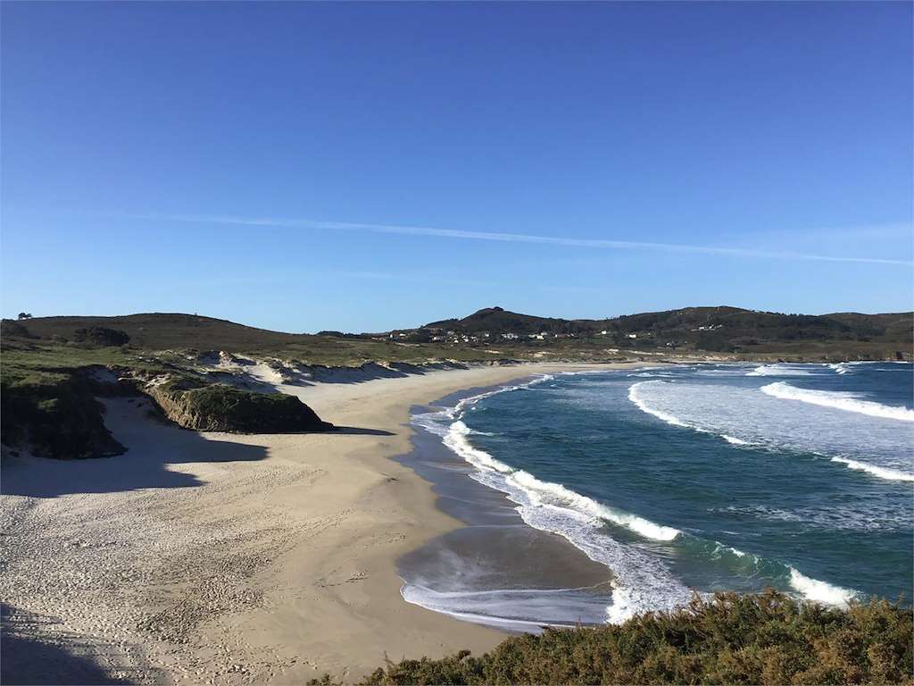 Playa Santa Comba en Ferrol