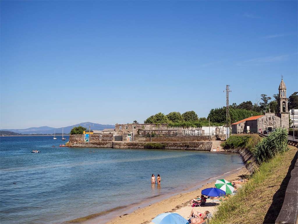 Playa Santo Antonio en A Pobra do Caramiñal