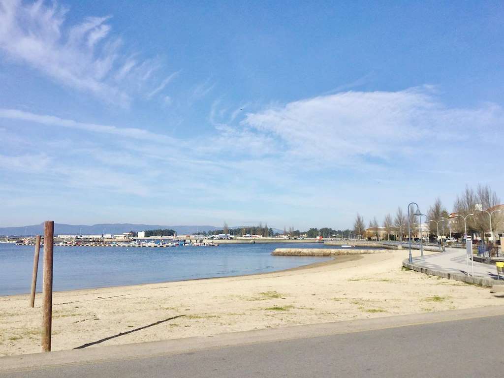 Playa Santo Tomé en Cambados