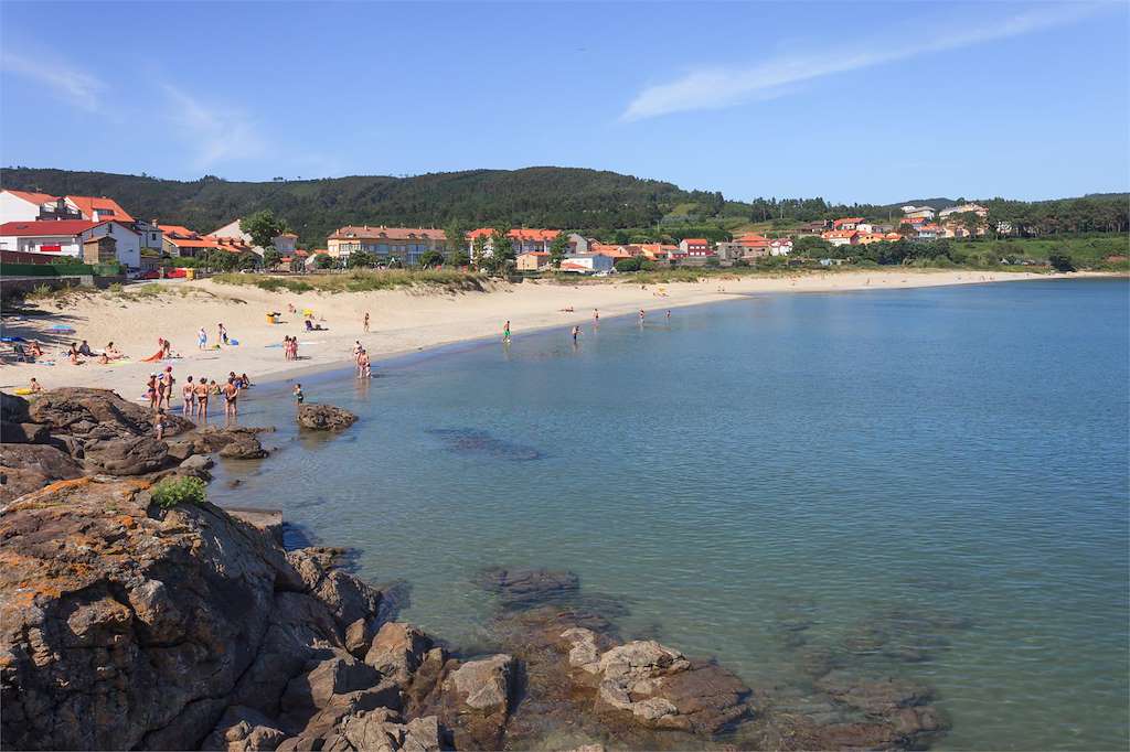 Playa Sardiñeiro en Fisterra