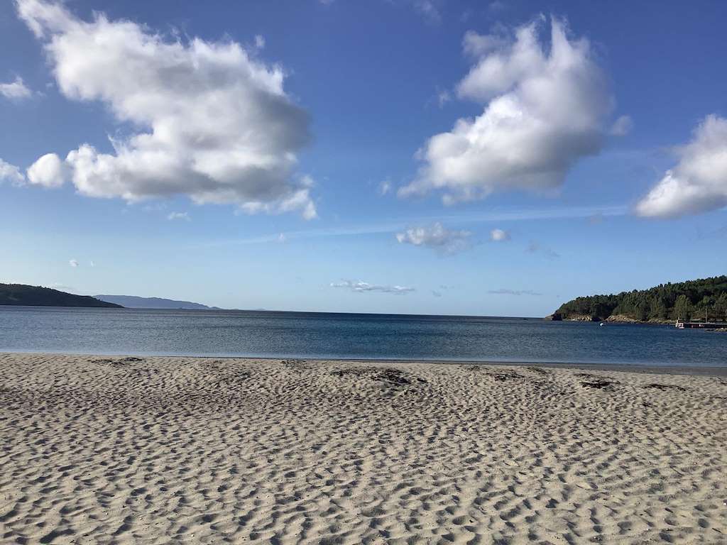 Playa Sardiñeiro en Fisterra
