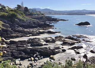 Playa Seixos Negros