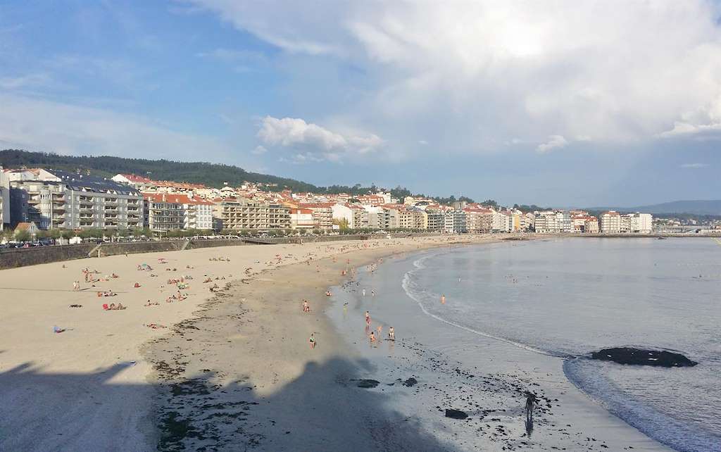 Playa Silgar en Sanxenxo