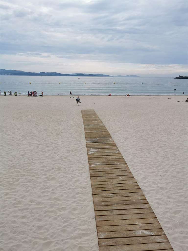 Playa Silgar en Sanxenxo