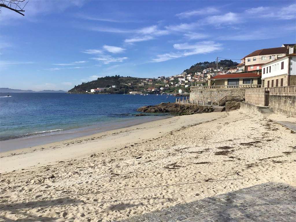 Playa Sinás en Poio