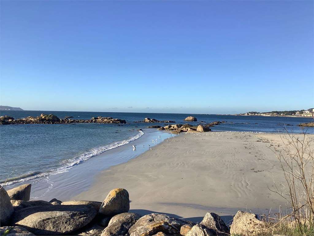 Playa Sobre do Pozo en O Grove