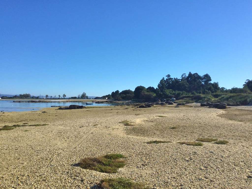 Playa Tarais en A Illa de Arousa