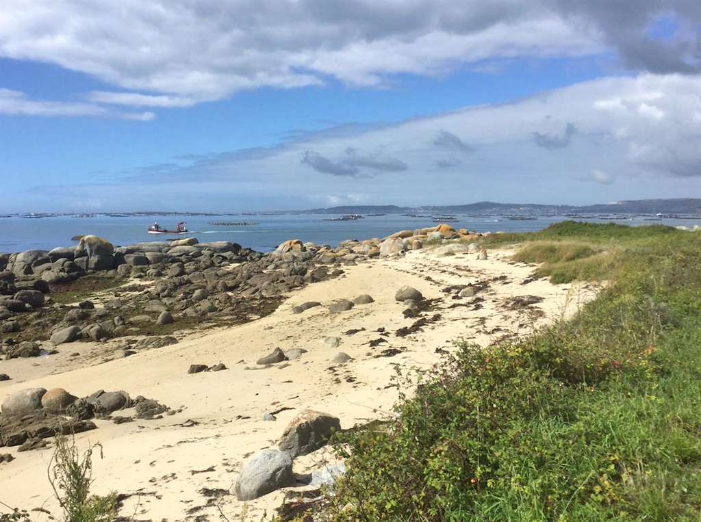 Playa Testos - Abella en A Illa de Arousa