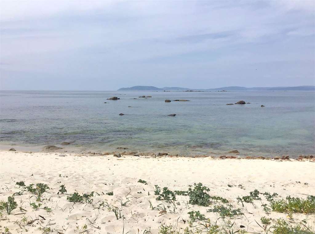 Playa Tras da Punta en Carnota