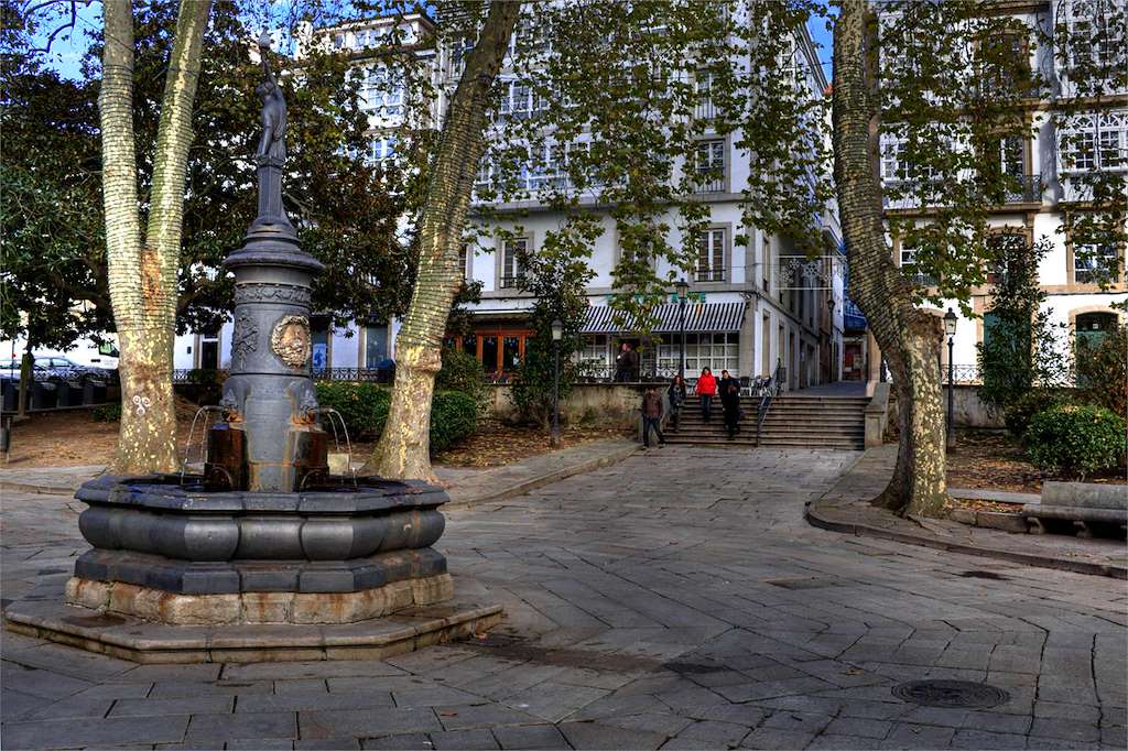 Plaza de Azcárraga  en A Coruña