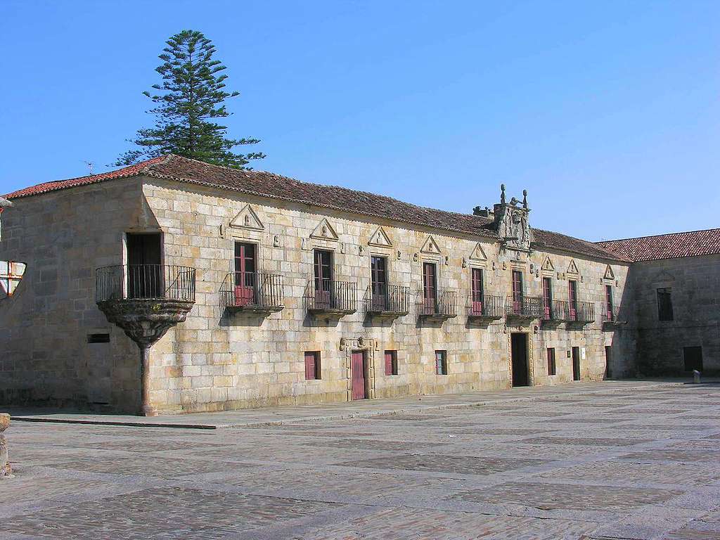 Plaza de Fefiñáns  en Cambados