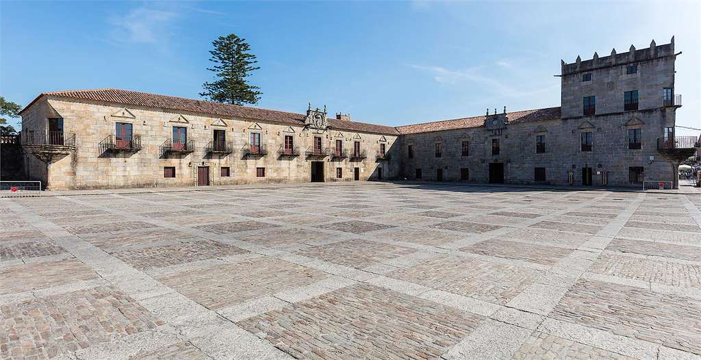Plaza de Fefiñáns  en Cambados