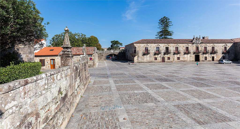 Plaza de Fefiñáns  en Cambados
