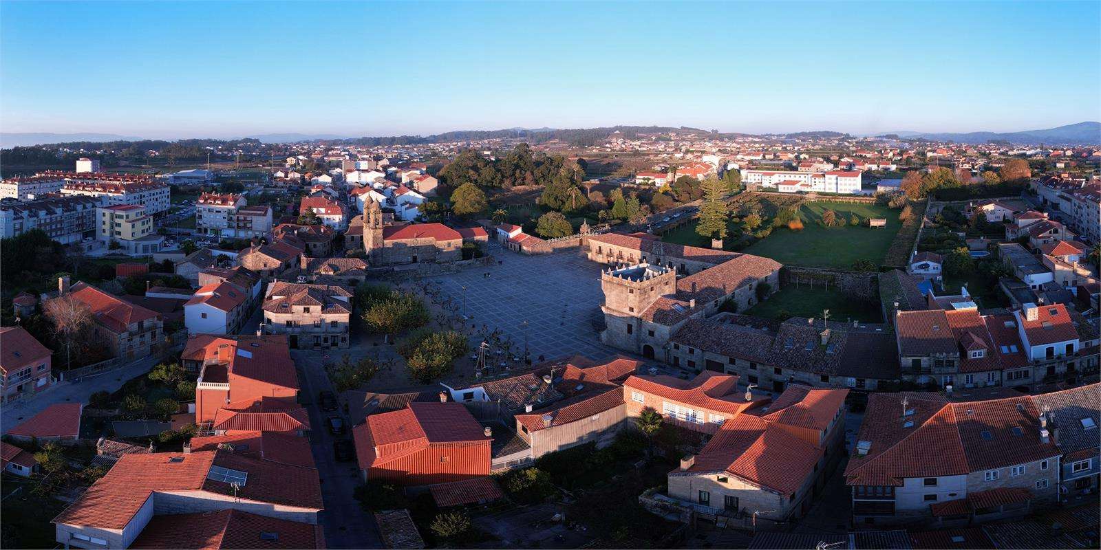 Plaza de Fefiñáns  en Cambados