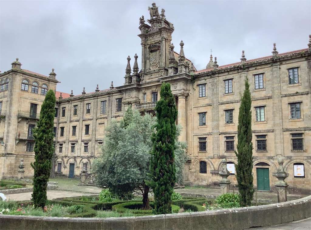 Plaza de la Azabachería  en Santiago de Compostela