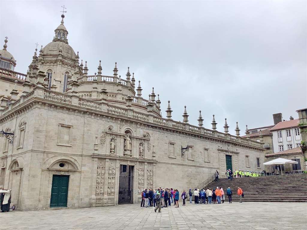 Plaza de la Quintana en Santiago de Compostela