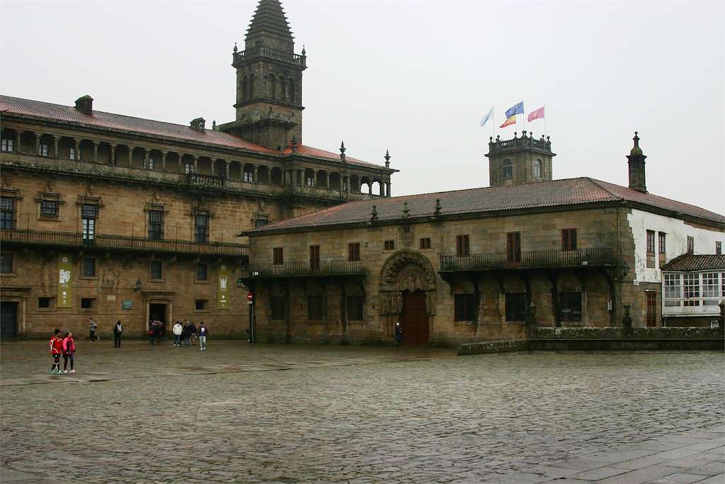 Plaza del Obradoiro en Santiago de Compostela