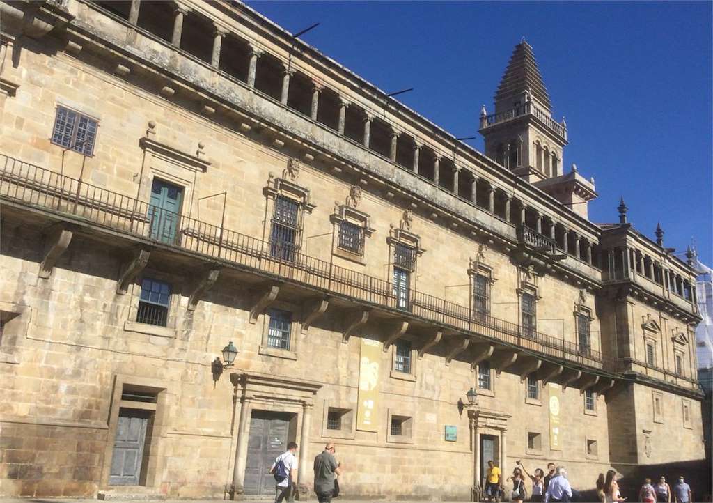 Plaza del Obradoiro en Santiago de Compostela