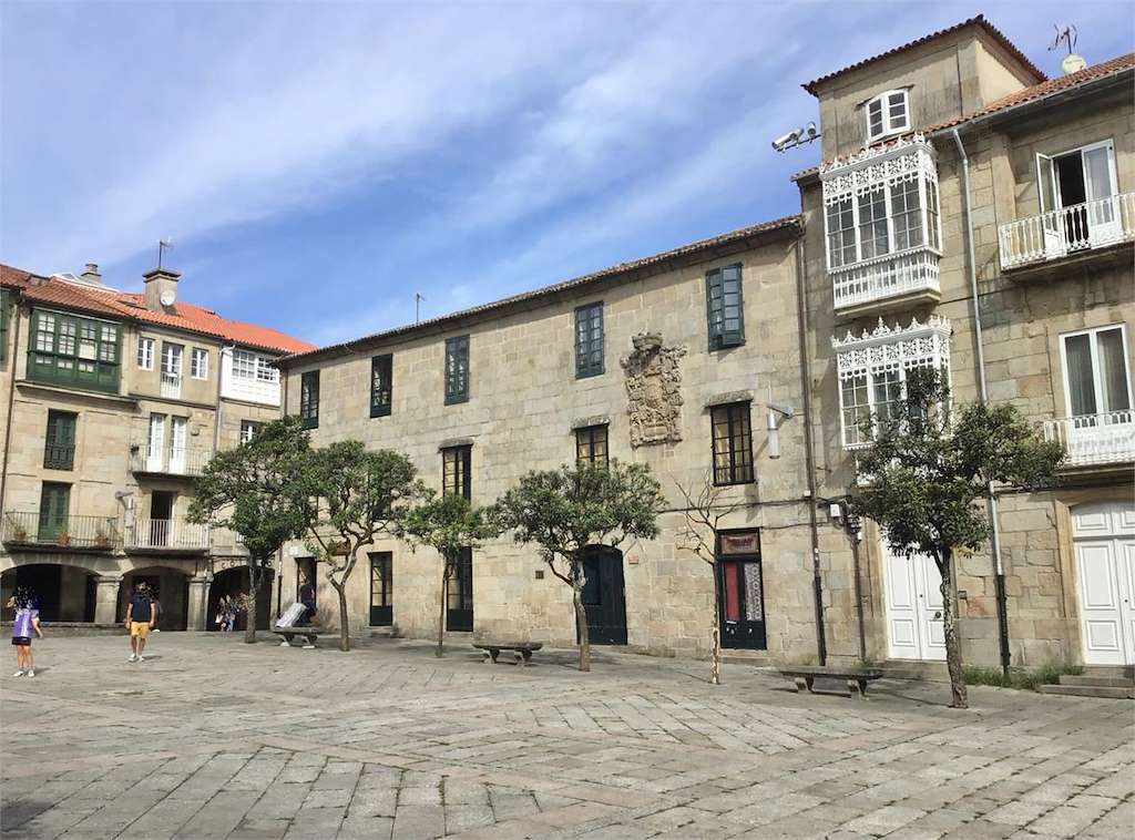 Plaza del Teucro en Pontevedra