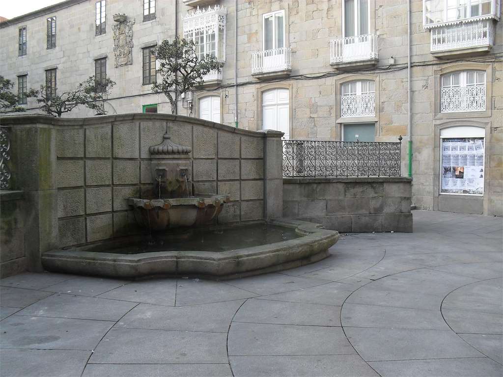 Plaza del Teucro en Pontevedra
