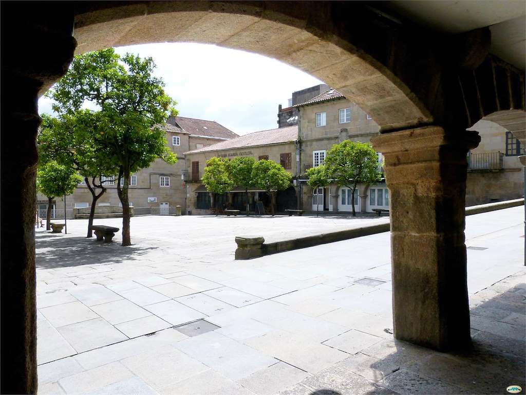 Plaza del Teucro en Pontevedra