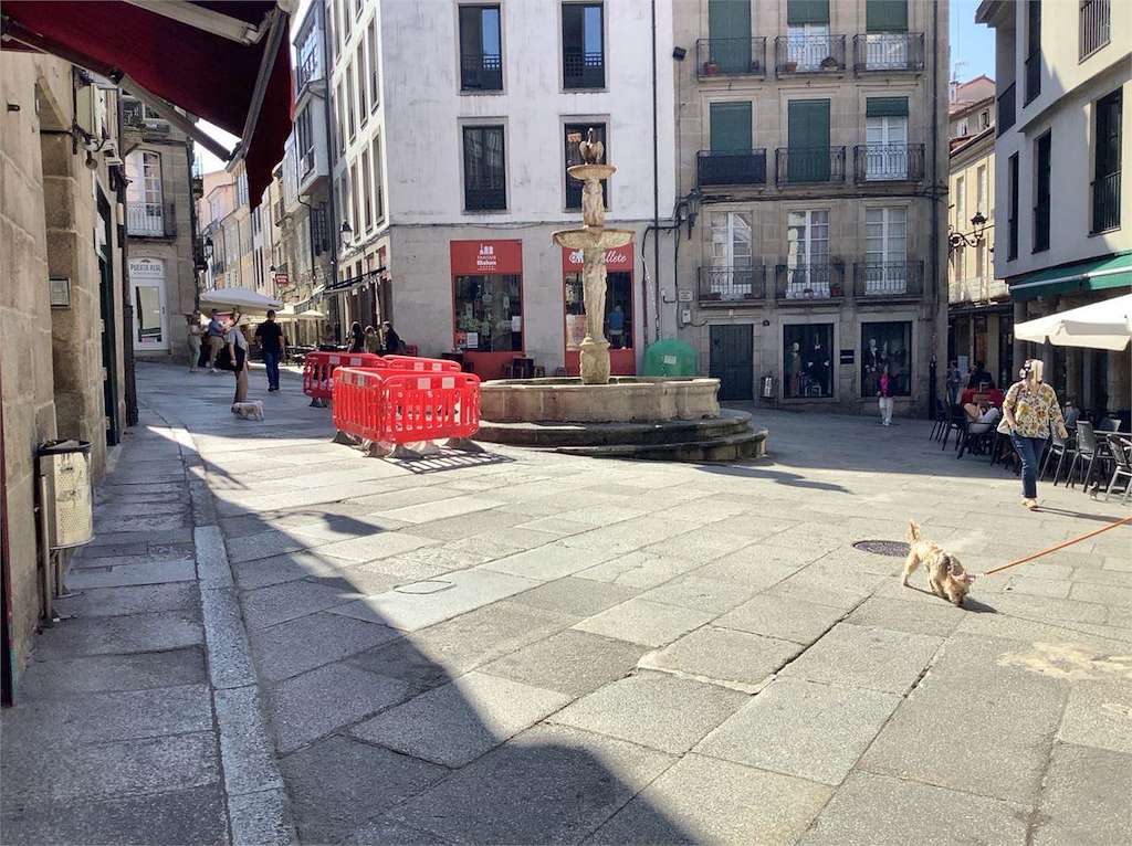 Plaza do Ferro en Ourense