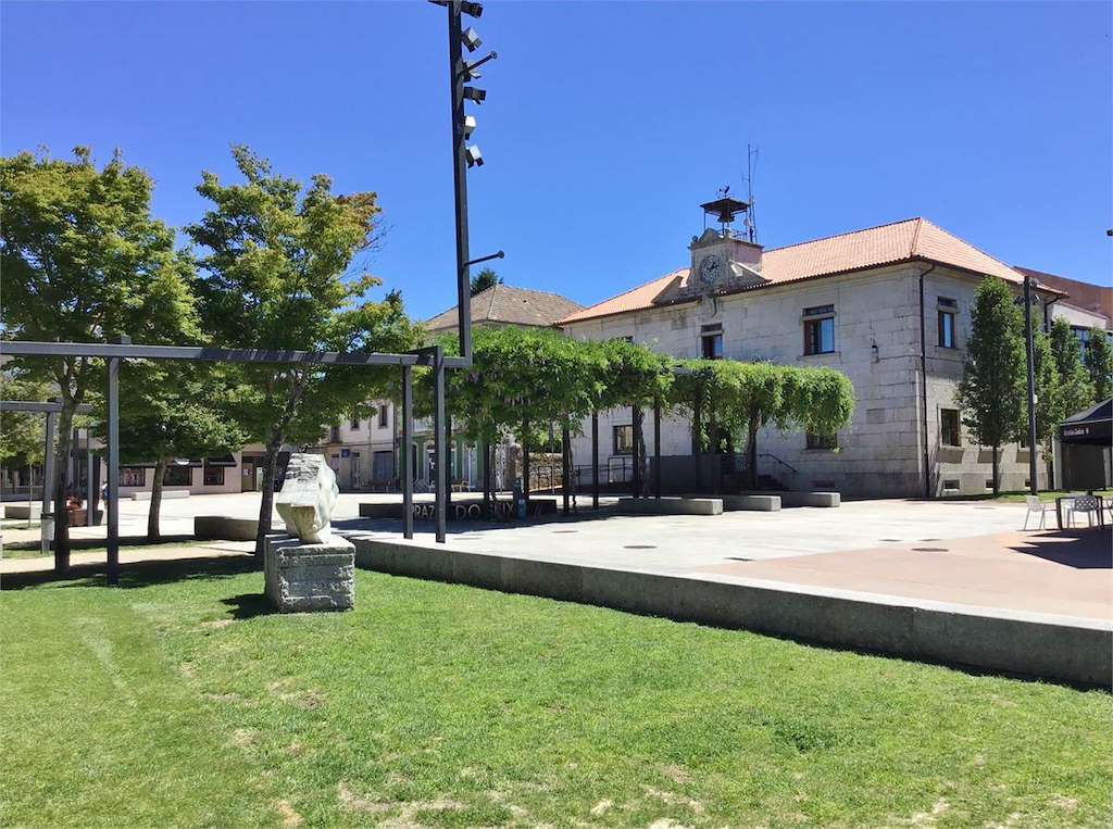 Plaza do Seixo en Tomiño