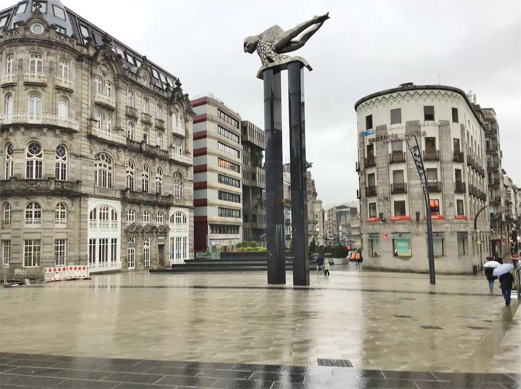 Plaza Porta do Sol en Vigo