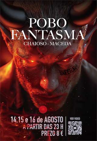 Fechas, información, programa, cartel, imágenes, mapa y ubicación de Pobo Fantasma de Chaioso  en  Maceda