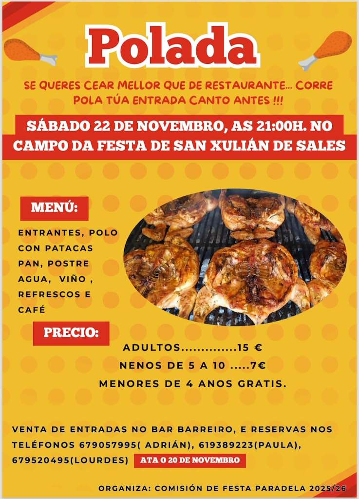 Polada de San Xulián de Sales  (2025) en Vedra