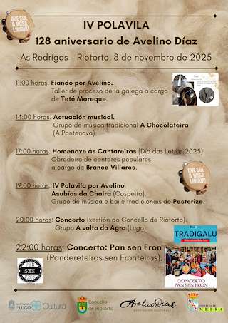 Fechas, información, programa, cartel, imágenes, mapa y ubicación de IV Polavila (2025) en Riotorto