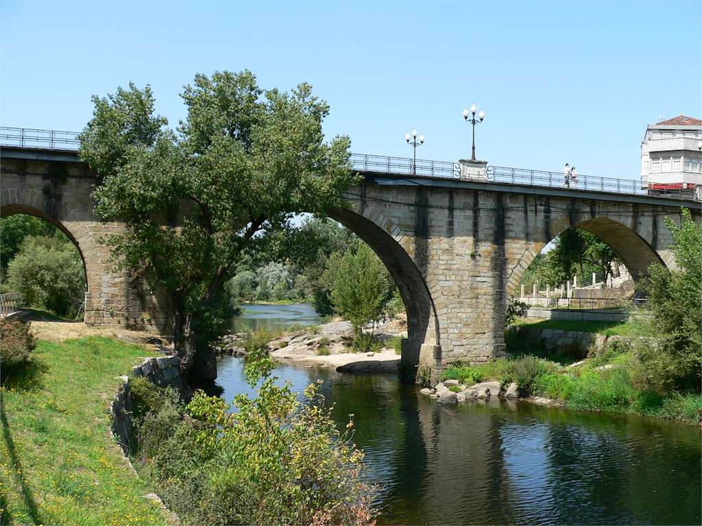Ponte do Burgo en Ribadavia