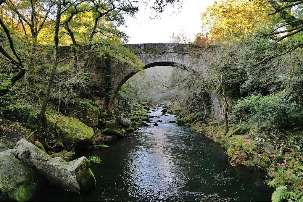 Ponte Romana de Segade en Caldas de Reis