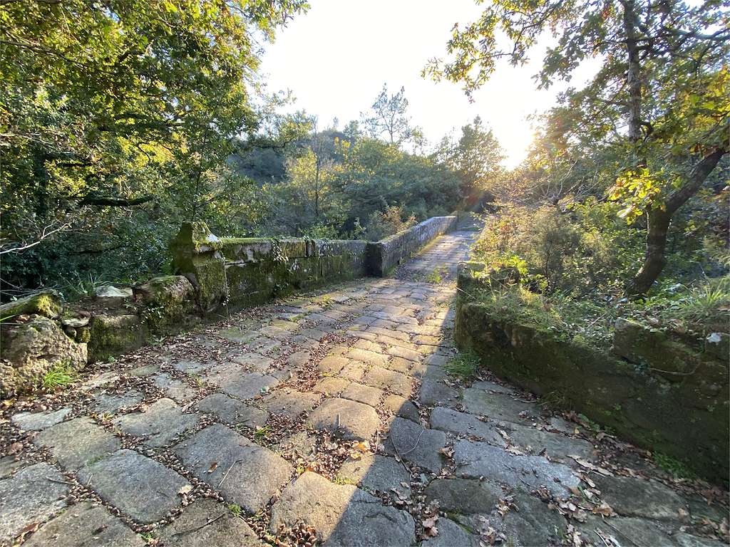 Ponte Romana de Segade en Caldas de Reis