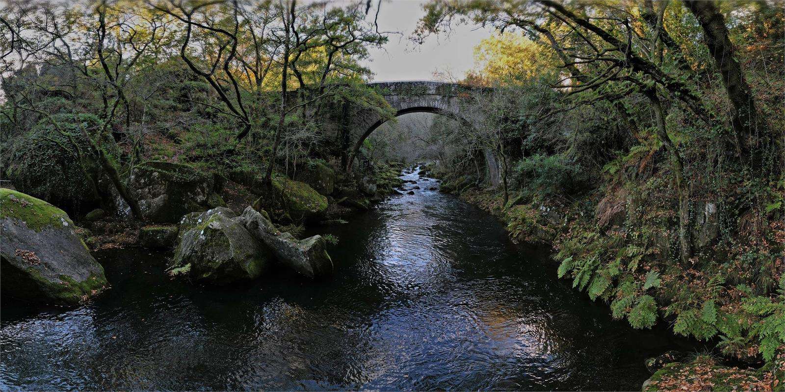 Ponte Romana de Segade en Caldas de Reis
