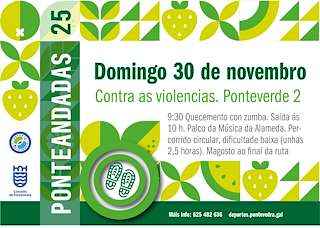 Fechas, información, programa, cartel, imágenes, mapa y ubicación de Ponteandadas Contra as Violencias  (2025)  en  Pontevedra