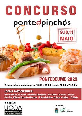 Fechas, información, programa, cartel, imágenes, mapa y ubicación de Ponted'Pinchos  en  Pontedeume